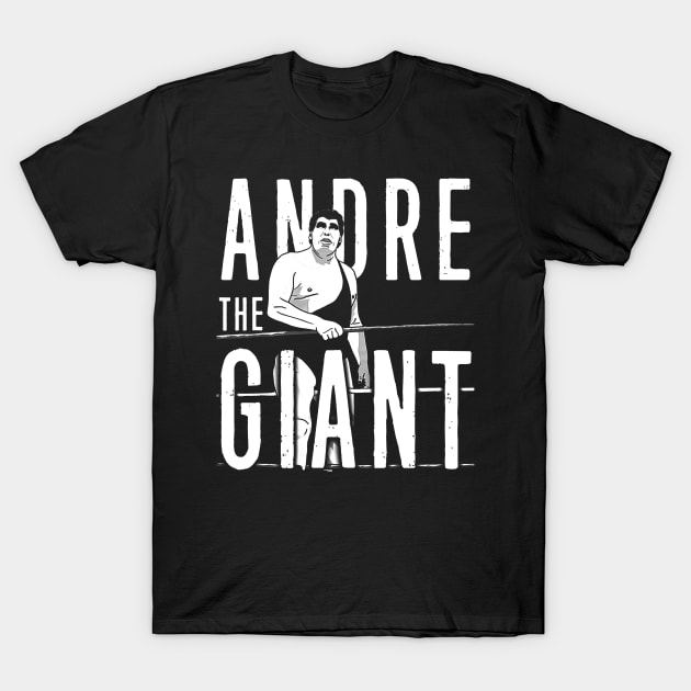 Andre The Giant T-Shirt by Buwajhingan